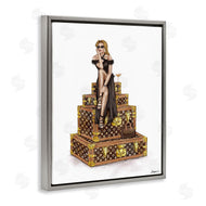 Ziwei Li | Glam Girl Perched on Cases