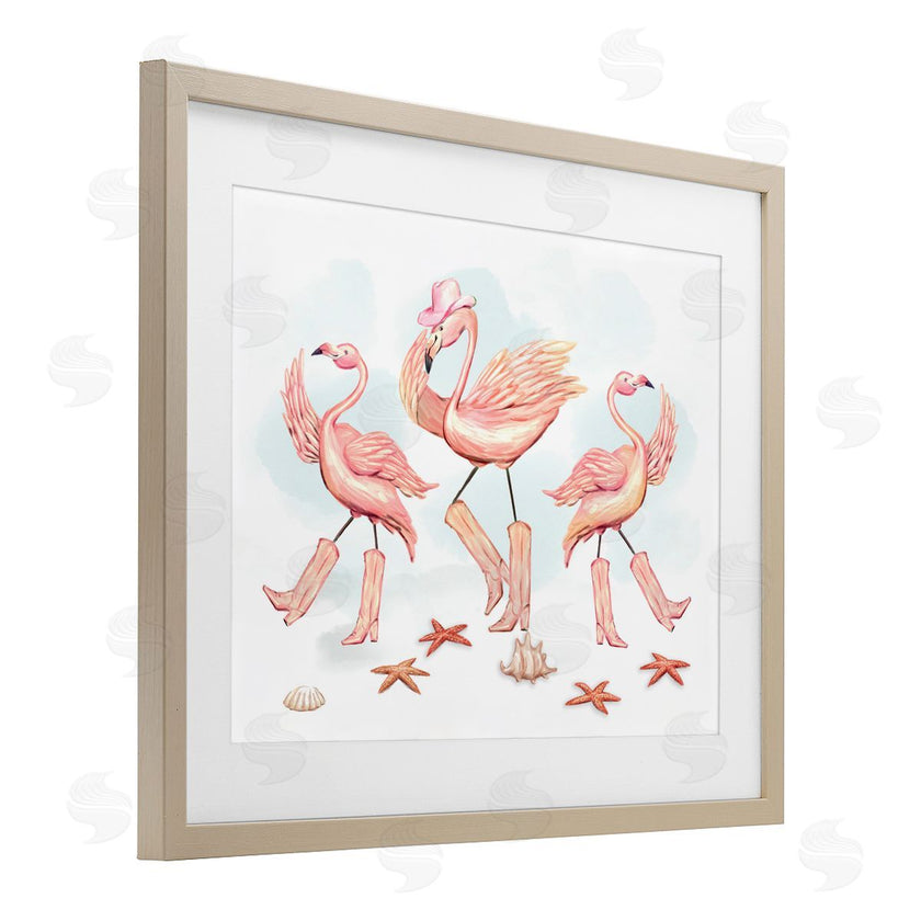 Ziwei Li | Dancing Cowboy Flamingoes