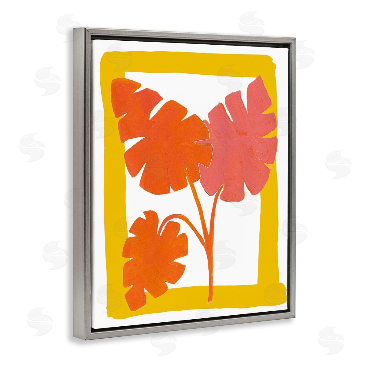Bronwyn Baker The New Oasis Leaves Canvas Wall Art Print