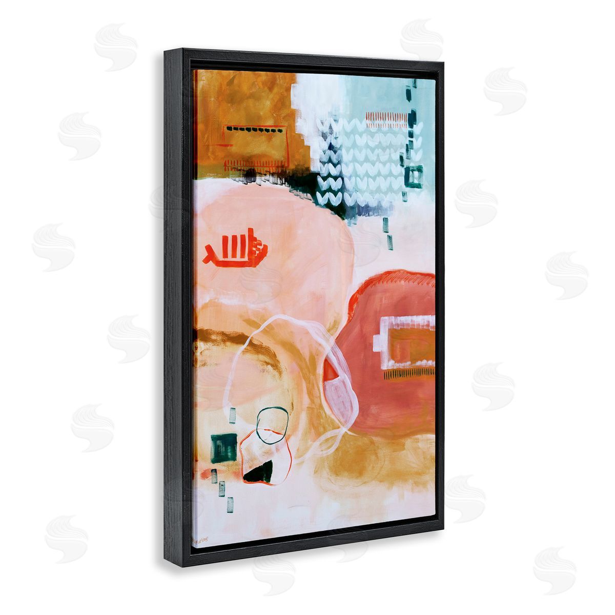 Katherine Irvin Safe Passage Abstraction Canvas Wall Art Print