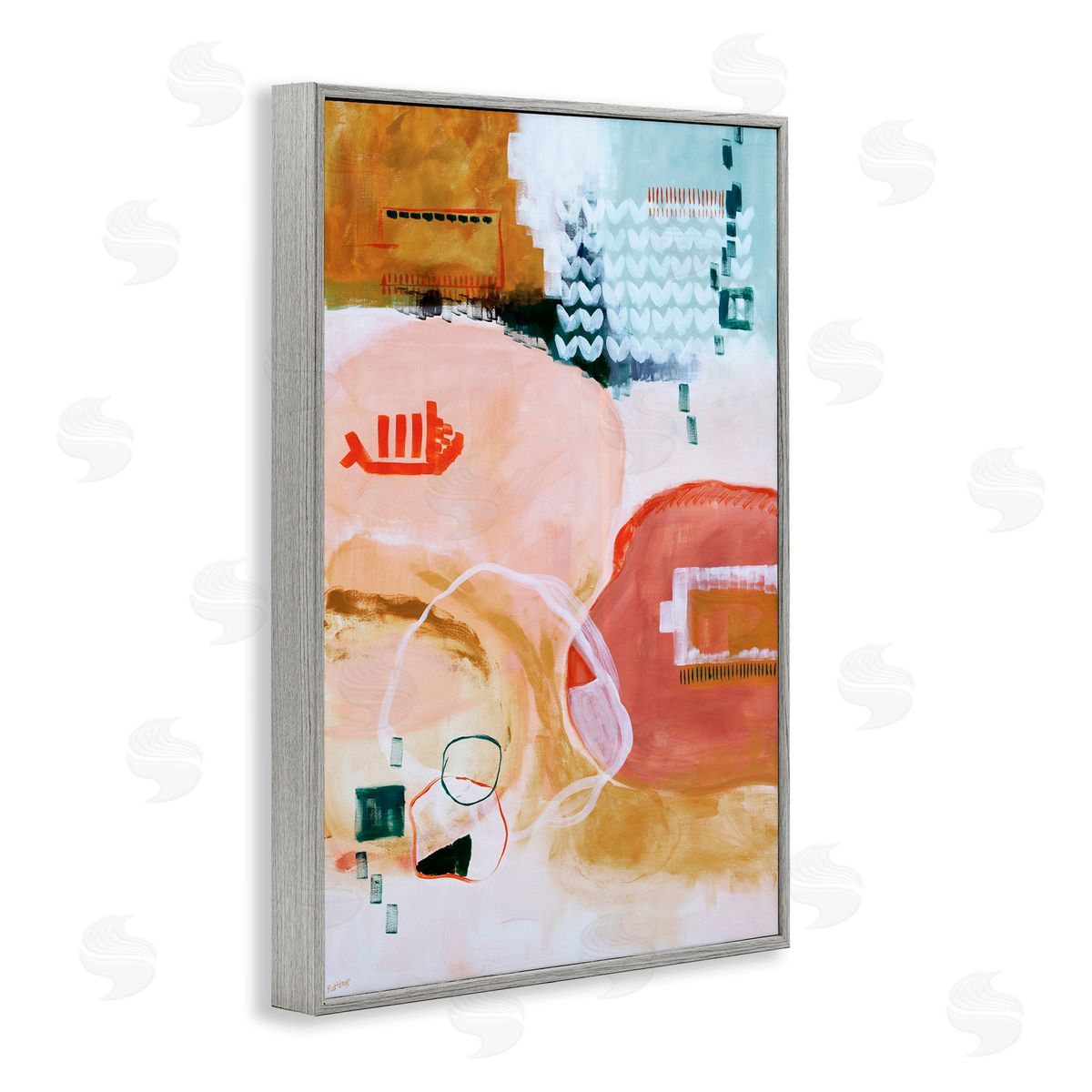 Katherine Irvin Safe Passage Abstraction Canvas Wall Art Print