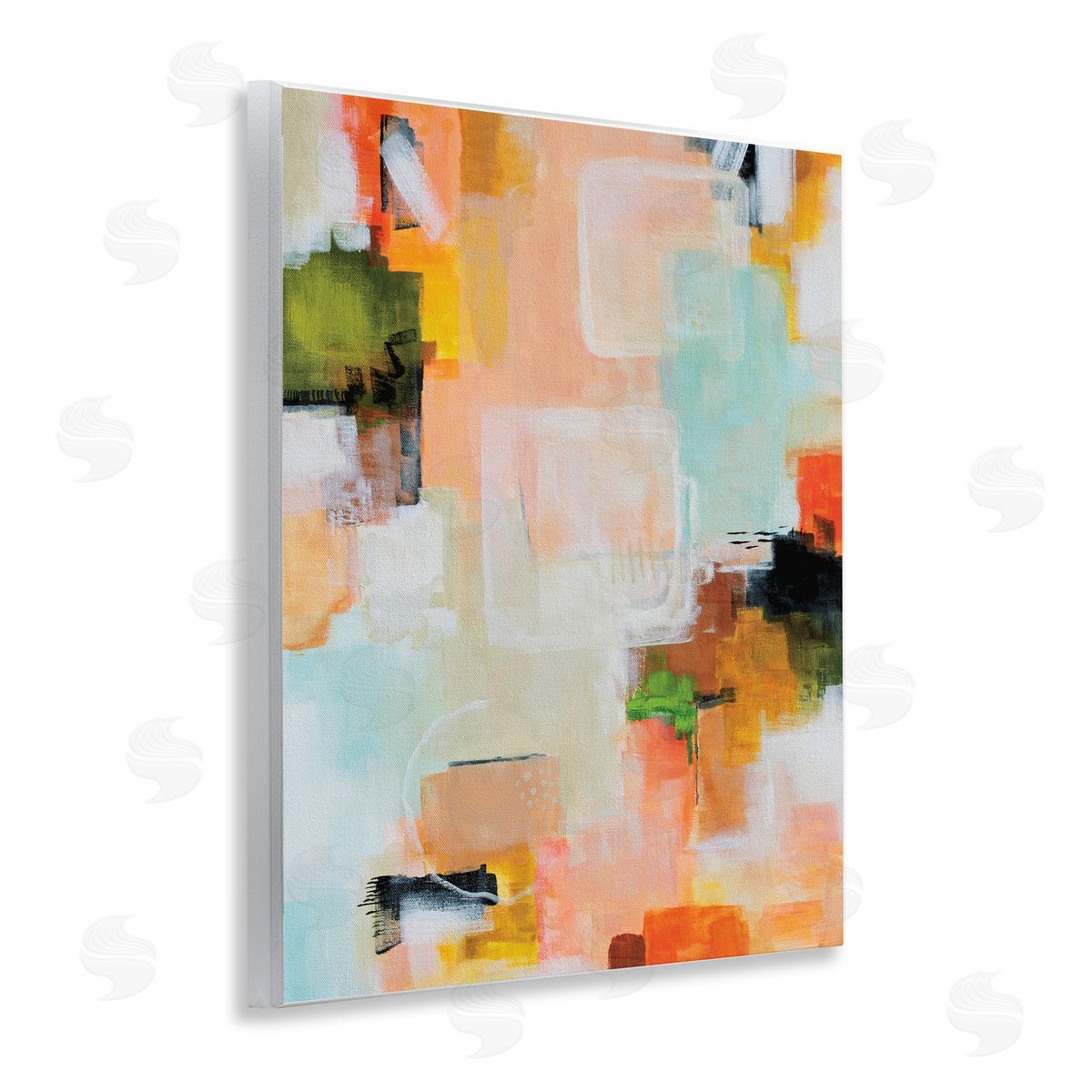Katherine Irvin Deconstructed Love Abstract Canvas Wall Art Print