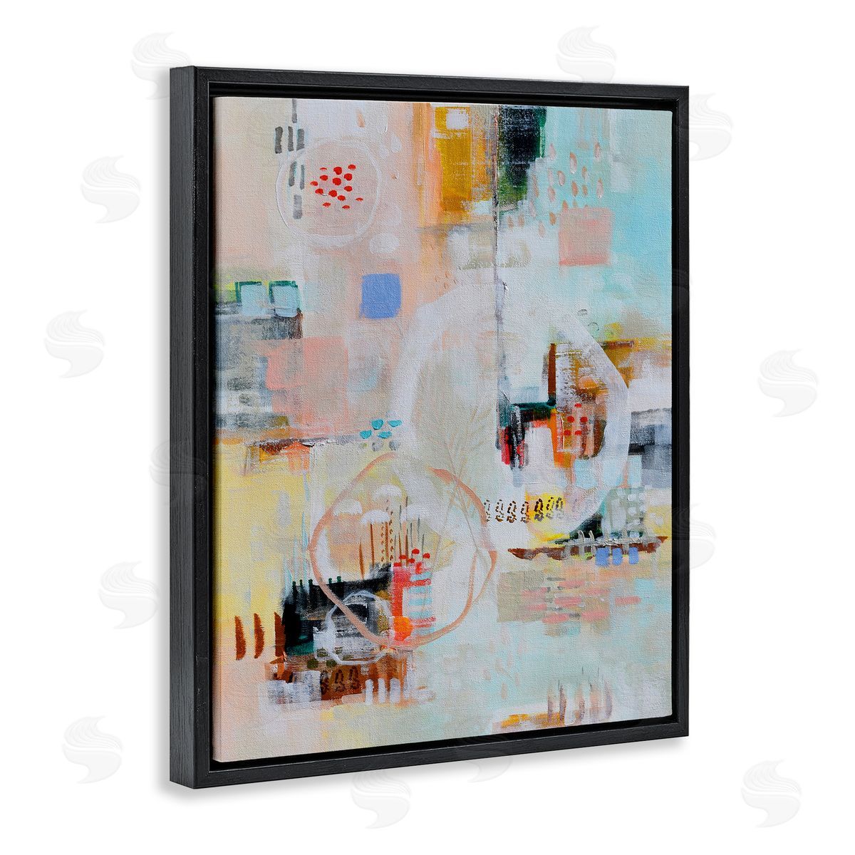 Katherine Irvin Summer Lust Abstraction Canvas Wall Art Print