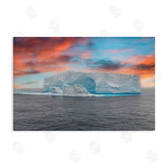 Richard Silver | Sunset over Frozen Iceberg