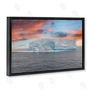 Richard Silver | Sunset over Frozen Iceberg