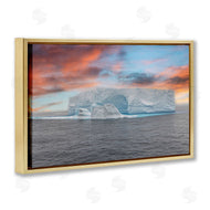 Richard Silver | Sunset over Frozen Iceberg