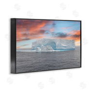 Richard Silver | Sunset over Frozen Iceberg