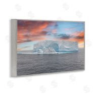 Richard Silver | Sunset over Frozen Iceberg