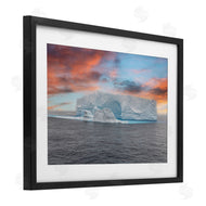 Richard Silver | Sunset over Frozen Iceberg