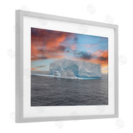 Richard Silver | Sunset over Frozen Iceberg