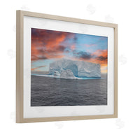 Richard Silver | Sunset over Frozen Iceberg