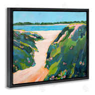 Dorothy Holmes Mohler | Floral Cliffs Landscape