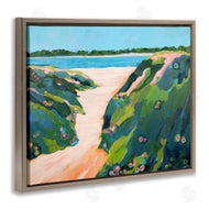 Dorothy Holmes Mohler | Floral Cliffs Landscape