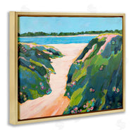 Dorothy Holmes Mohler | Floral Cliffs Landscape