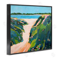 Dorothy Holmes Mohler | Floral Cliffs Landscape