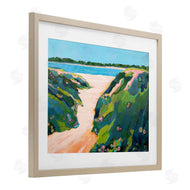 Dorothy Holmes Mohler | Floral Cliffs Landscape