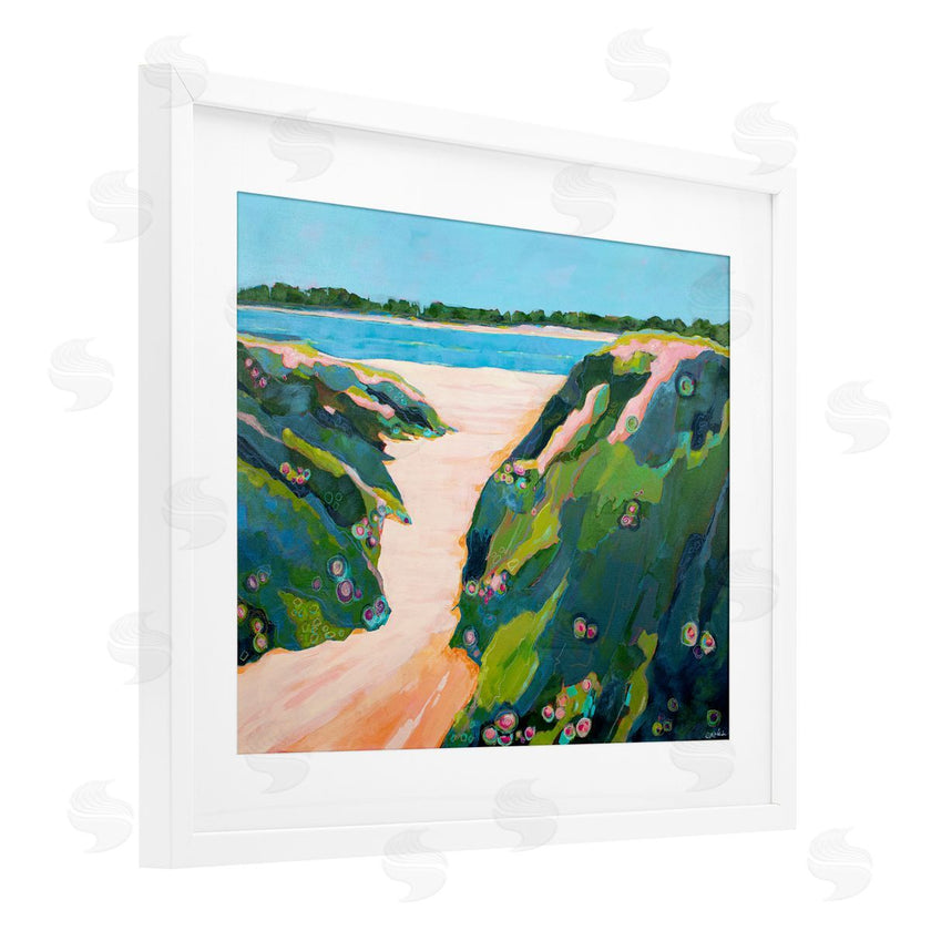 Dorothy Holmes Mohler | Floral Cliffs Landscape