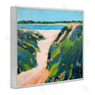 Dorothy Holmes Mohler | Floral Cliffs Landscape