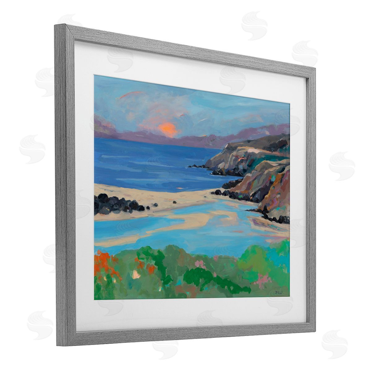 Jenny Wantuch Gualala Point Landscape Canvas Wall Art Print
