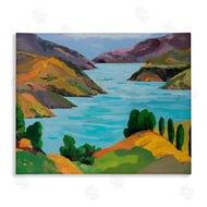 Jenny Wantuch | Akaroa Sound Landscape