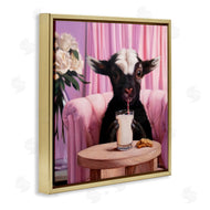 Lucia Heffernan | Baby Goat Sipping Milk
