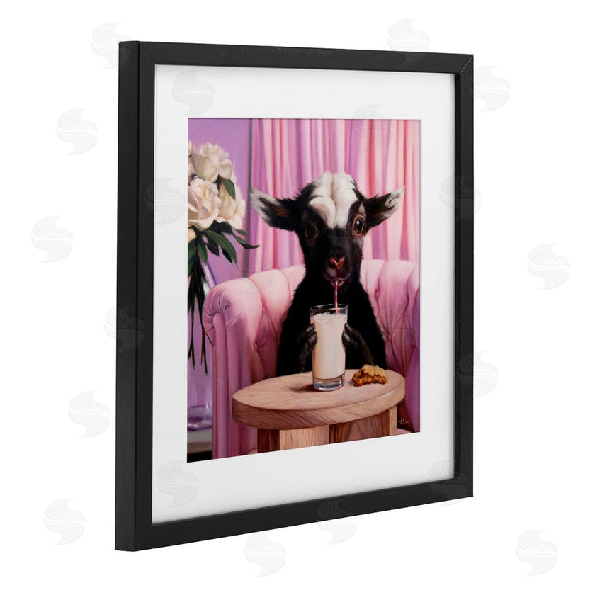 Lucia Heffernan | Baby Goat Sipping Milk