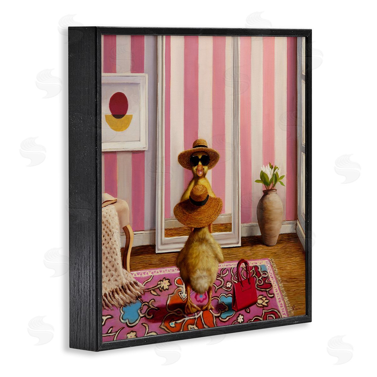 Lucia Heffernan Hello Gorgeous Duckling Canvas Wall Art Print