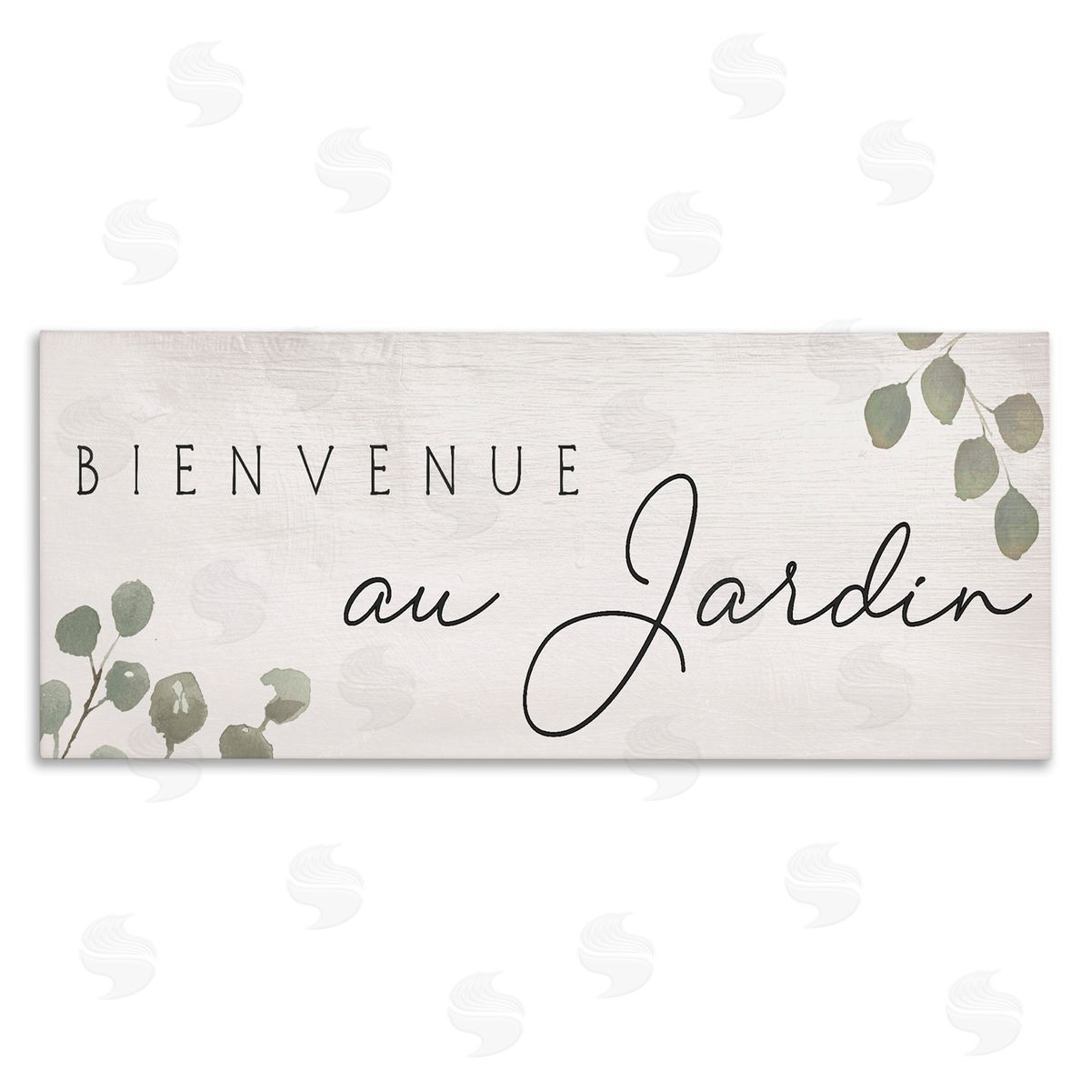 Lil' Rue Subtle Welcome Garden Canvas Wall Art Print