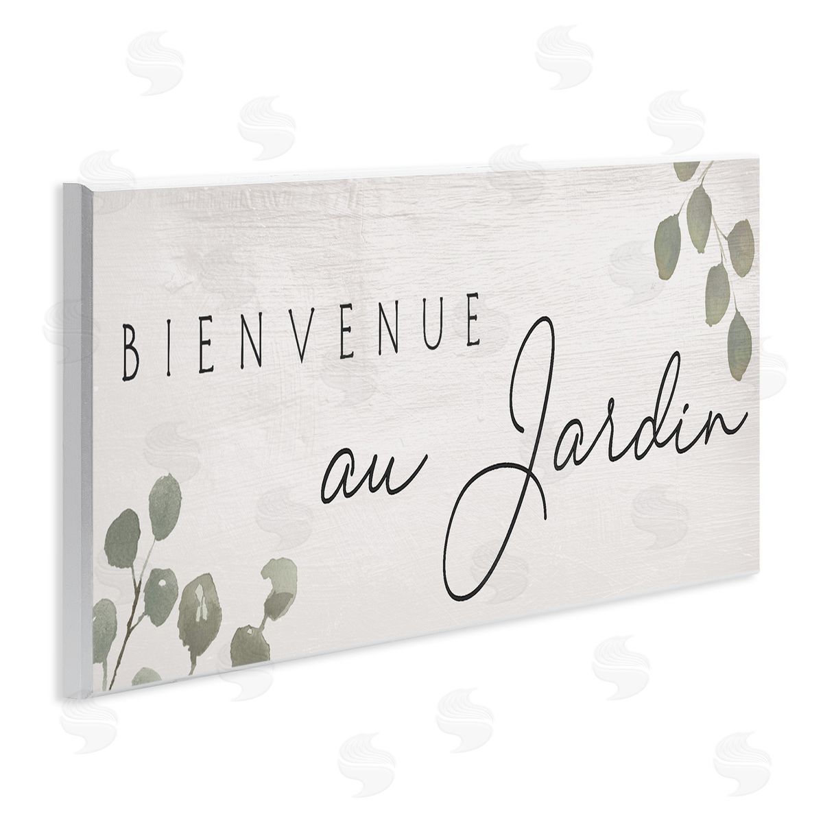 Lil' Rue Subtle Welcome Garden Canvas Wall Art Print