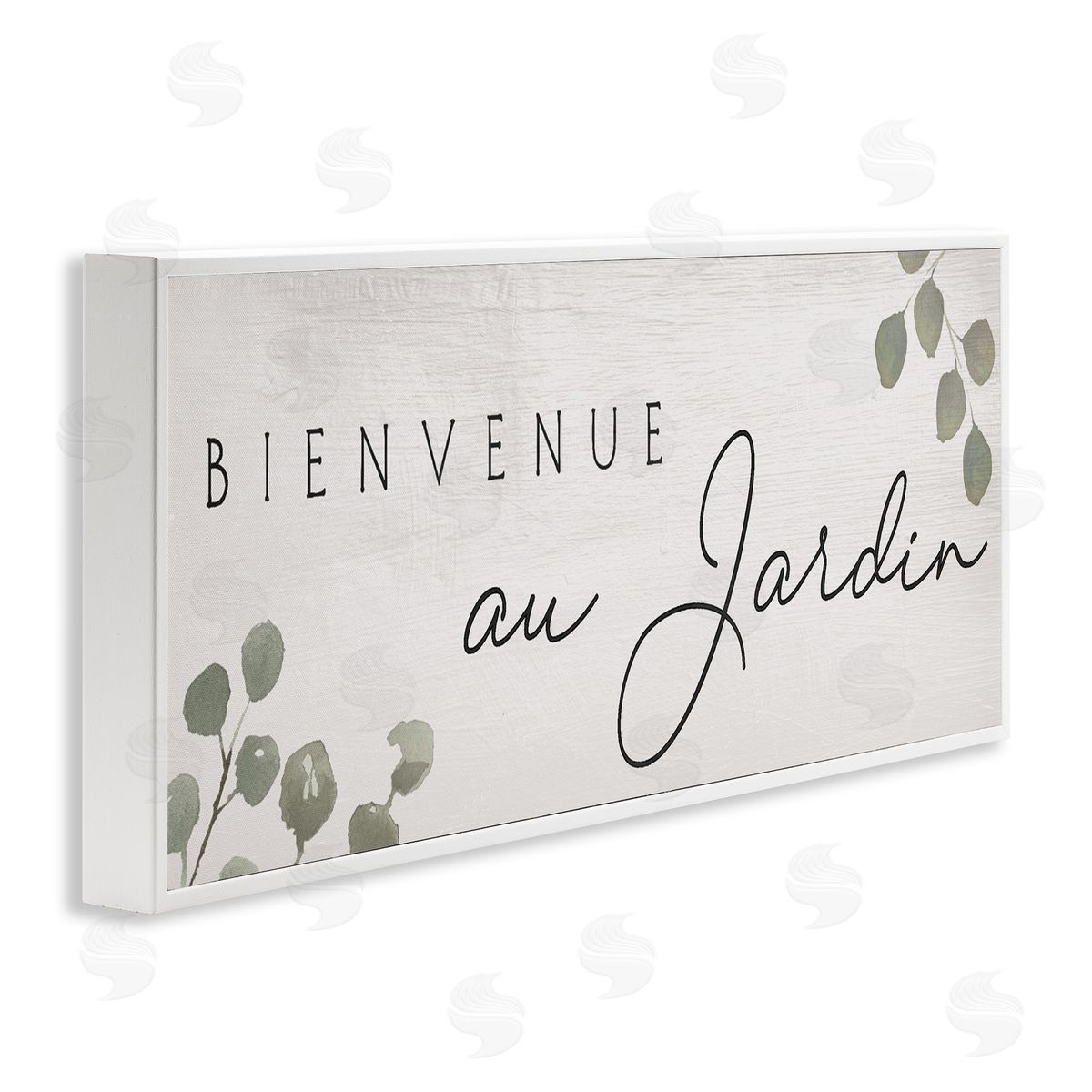 Lil' Rue Subtle Welcome Garden Canvas Wall Art Print