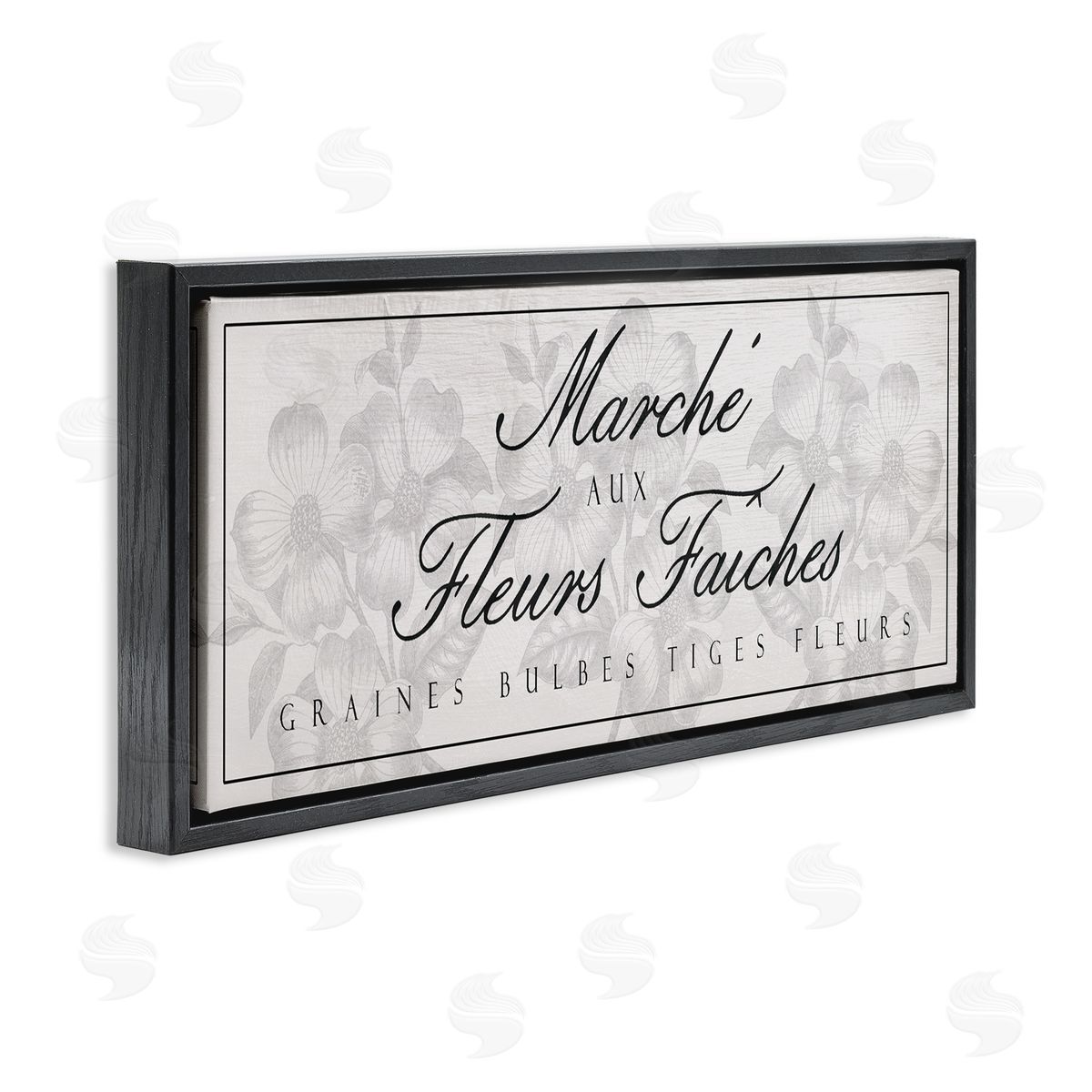 Lil' Rue Vintage French Flower Market Canvas Wall Art Print