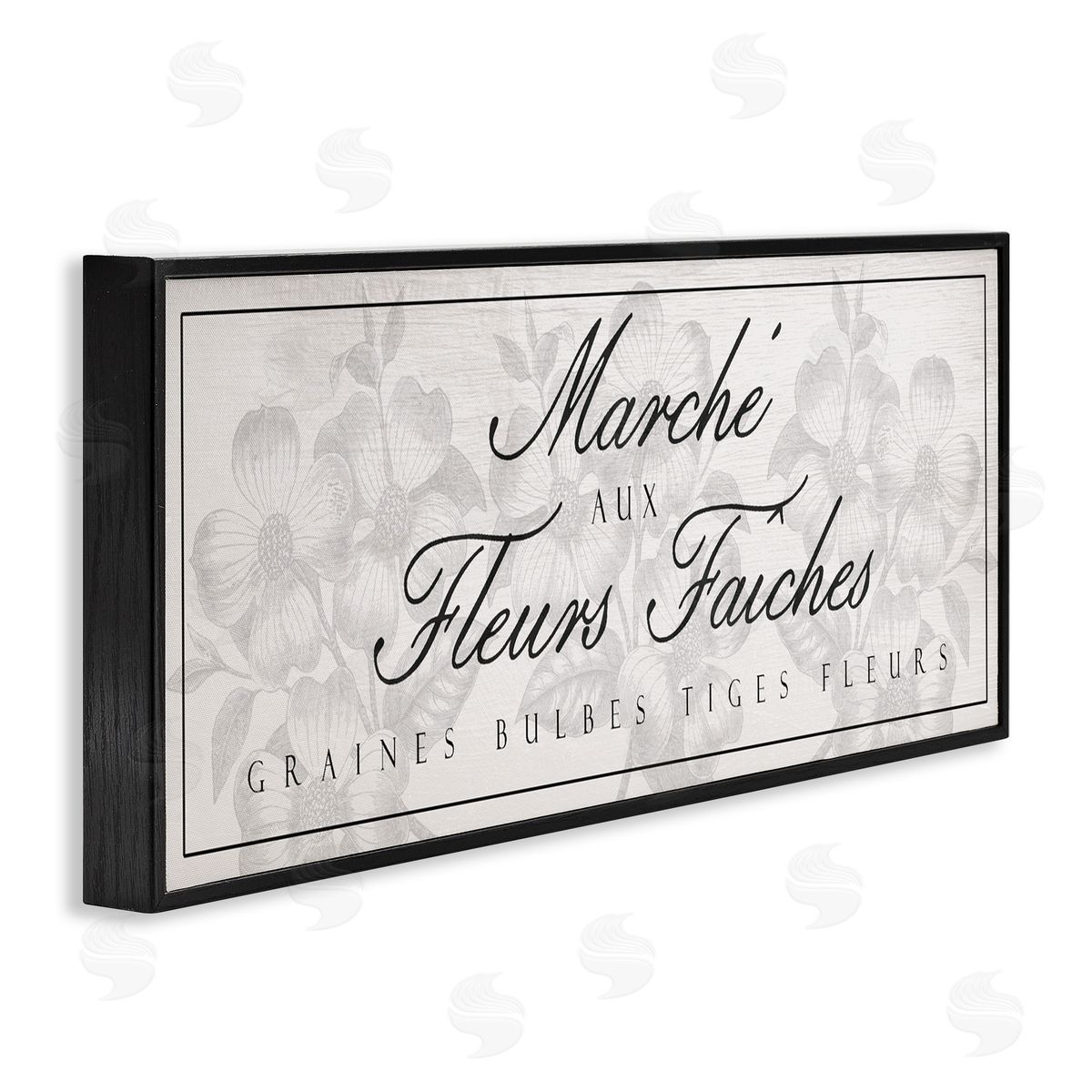 Lil' Rue Vintage French Flower Market Canvas Wall Art Print