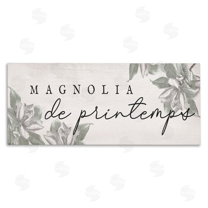 Lil' Rue | Spring Magnolia French Phrase