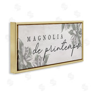 Lil' Rue | Spring Magnolia French Phrase