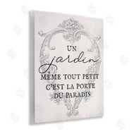 Lil' Rue | French Phrase with Vintage Border