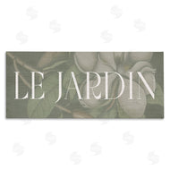 Lil' Rue | Le Jardin Garden Sign