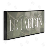 Lil' Rue | Le Jardin Garden Sign