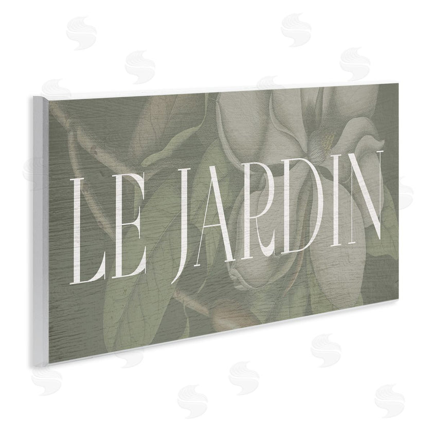 Lil' Rue | Le Jardin Garden Sign