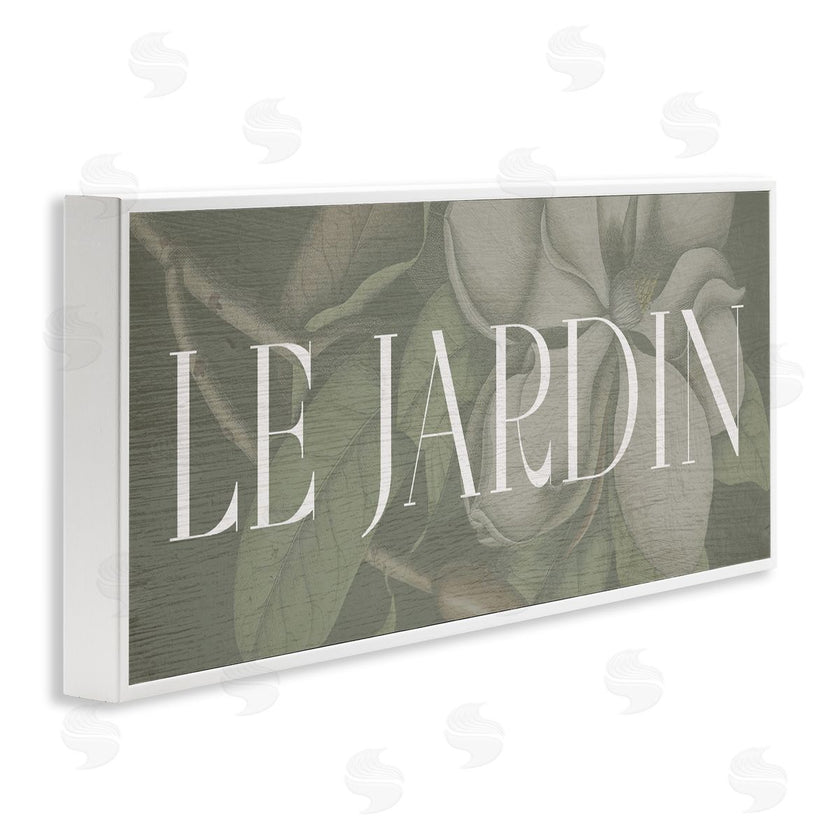 Lil' Rue | Le Jardin Garden Sign