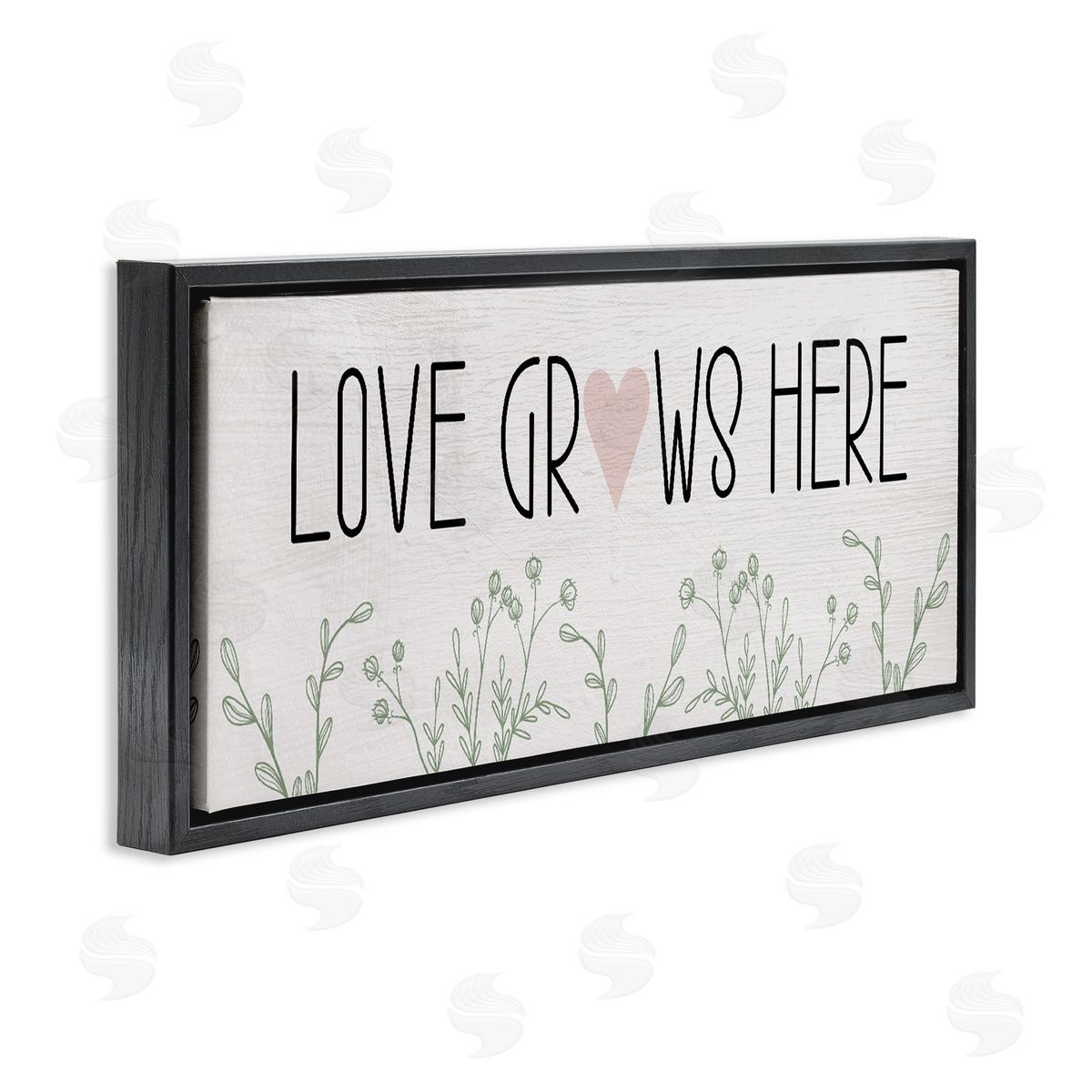 Lil' Rue Subtle Love Grows Here Canvas Wall Art Print