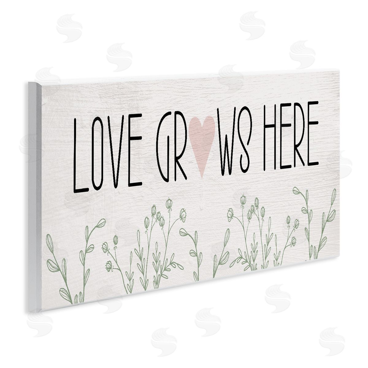 Lil' Rue Subtle Love Grows Here Canvas Wall Art Print