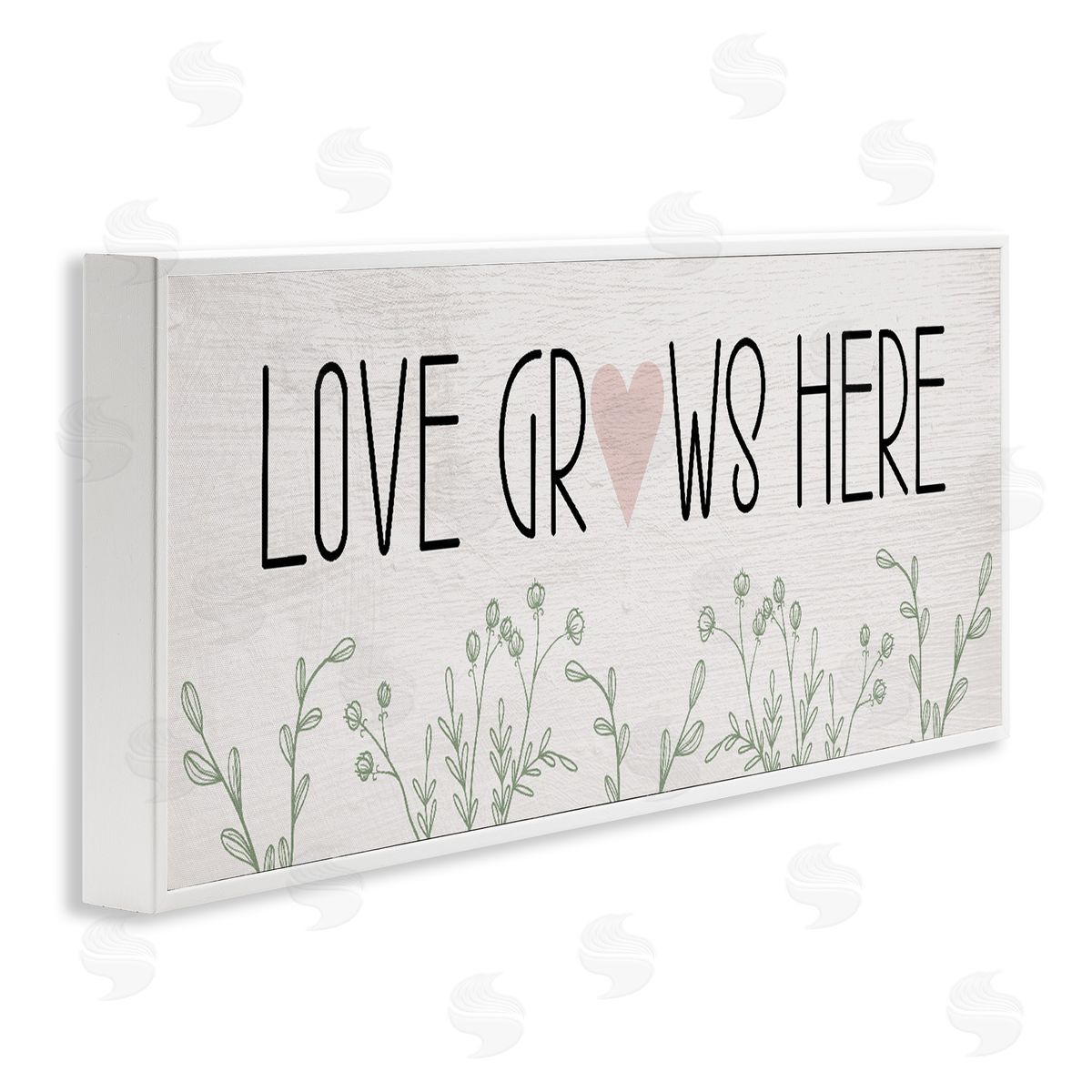 Lil' Rue Subtle Love Grows Here Canvas Wall Art Print