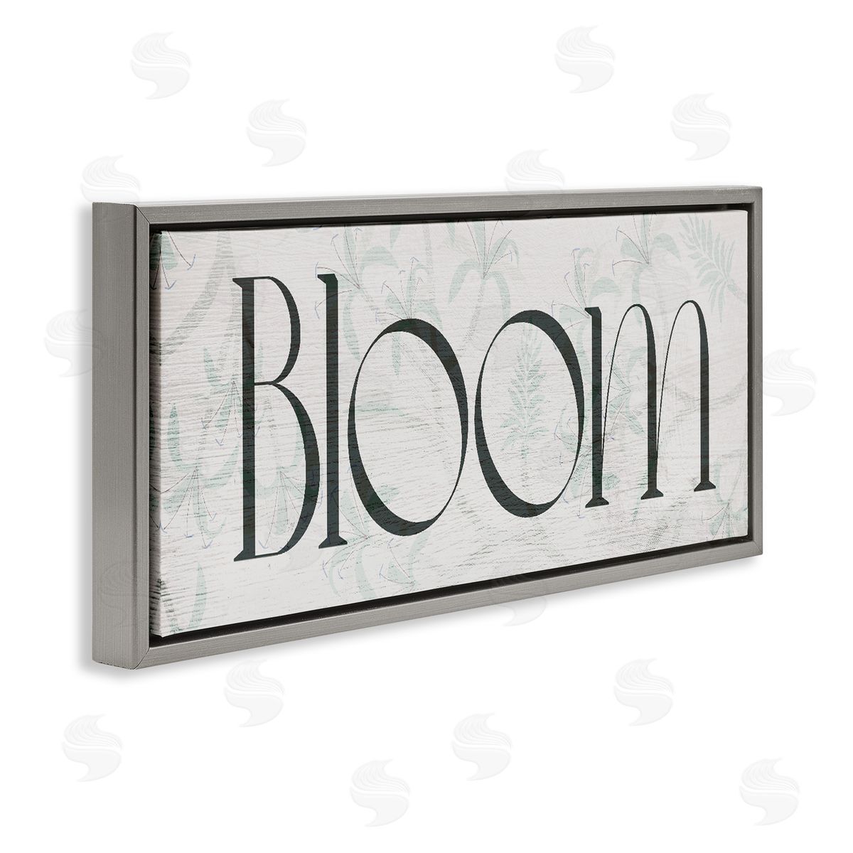 Lil' Rue Bloom on Faded Florals Canvas Wall Art Print