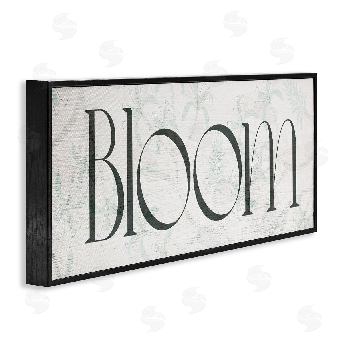 Lil' Rue Bloom on Faded Florals Canvas Wall Art Print