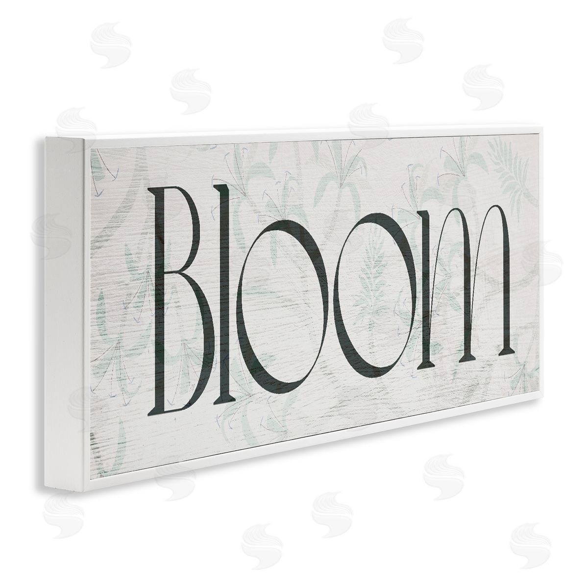 Lil' Rue Bloom on Faded Florals Canvas Wall Art Print