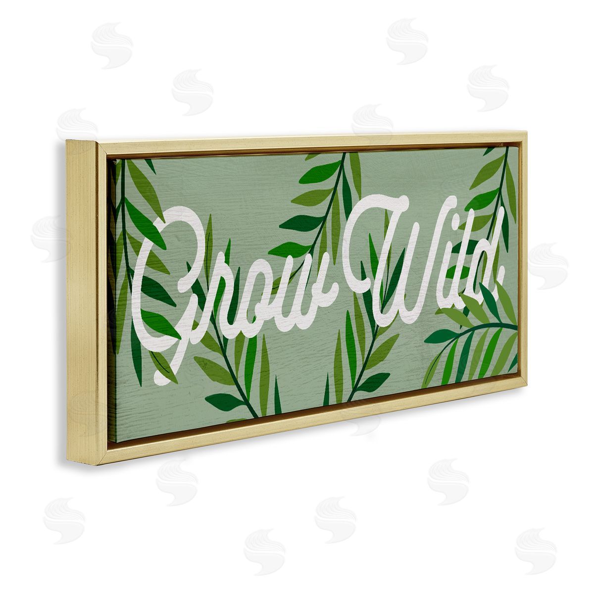 Lil' Rue Retro Grow Wild Tropics Canvas Wall Art Print