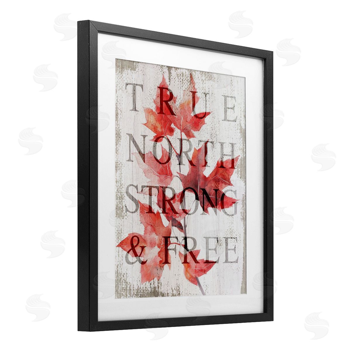 Lil' Rue True North Strong & Free Canvas Wall Art Print