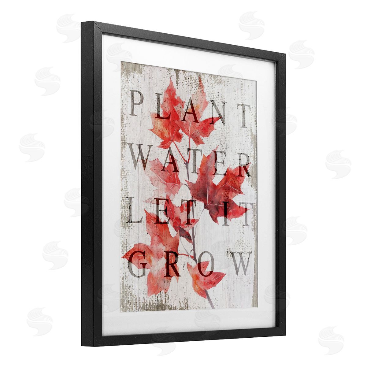 Lil' Rue Plant Water Let It Grow Canvas Wall Art Print