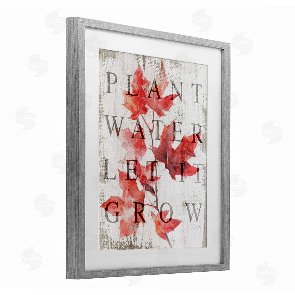 Lil' Rue Plant Water Let It Grow Canvas Wall Art Print