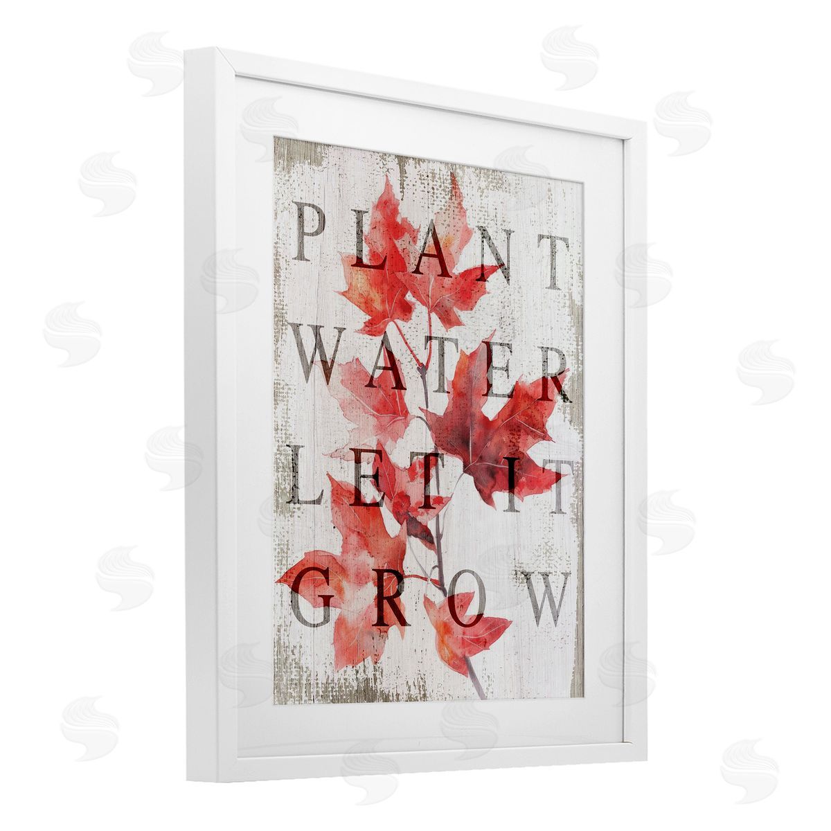 Lil' Rue Plant Water Let It Grow Canvas Wall Art Print